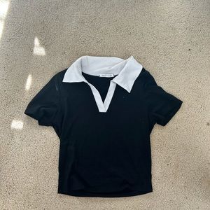 Cropped Collared Shirt